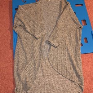 Grey cardigan
